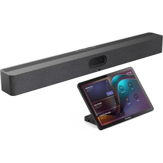 Système de vidéoconférence Yealink MeetingBar A50 + CTP25 triple caméra 4K Android 13