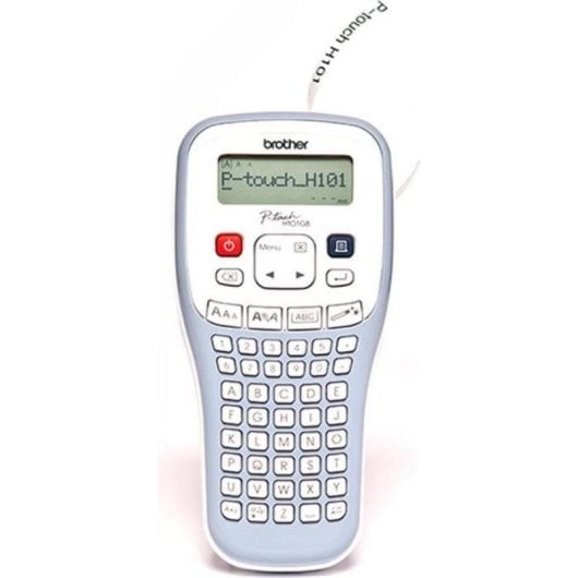 Rotuladora Brother PT-H101GB Etiquetas TZe 12 mm Gris Blanco