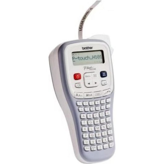 Rotuladora Brother PT-H101GB Etiquetas TZe 12 mm Gris Blanco