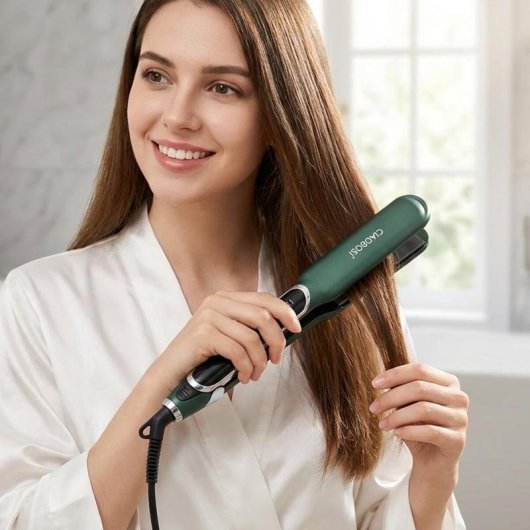 Keramik-Glätteisen Avizar TX-8366 2-in-1 Mit Zubehör Grün