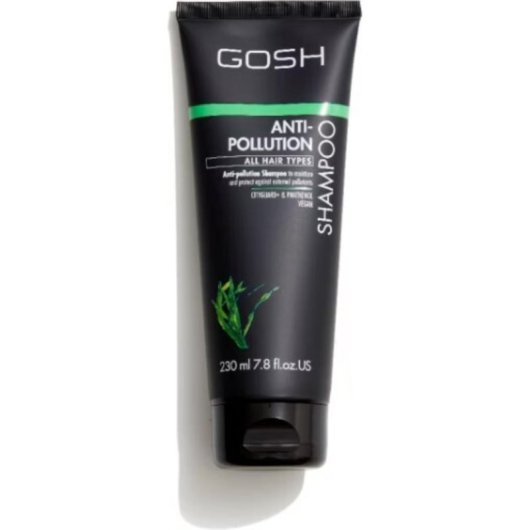 Champô Gosh Anti Pollution líquido hidratante sem perfume nem corantes