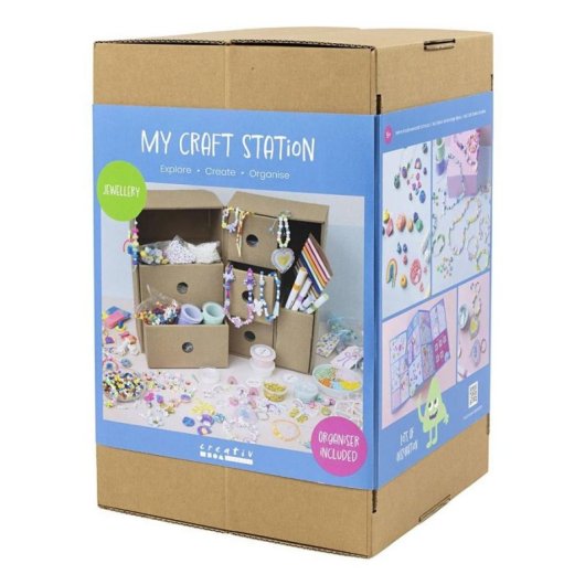 Kit de manualidades Creativ Company 977458 Multicolor com acessórios variados