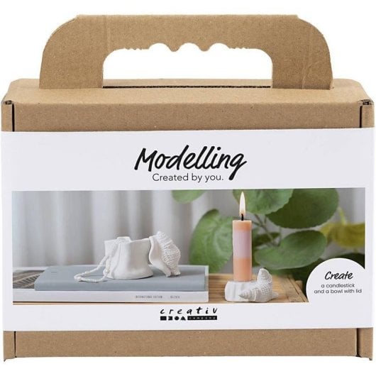 Kit de manualidades Creativ Company 977842 multicolor com ferramentas e argila