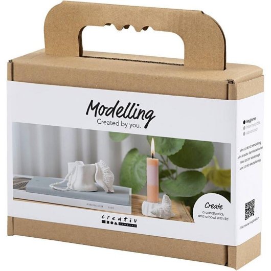 Kit de manualidades Creativ Company 977842 multicolor com ferramentas e argila