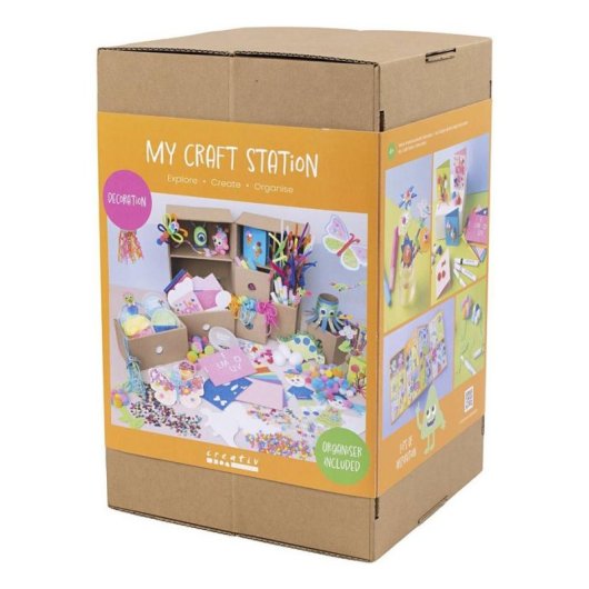 Kit de manualidades Creativ Company 9772602 multicolor com materiais variados