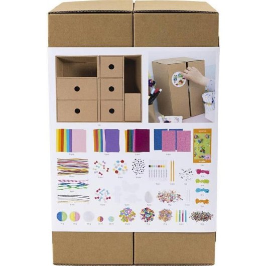 Kit de manualidades Creativ Company 9772602 multicolor com materiais variados