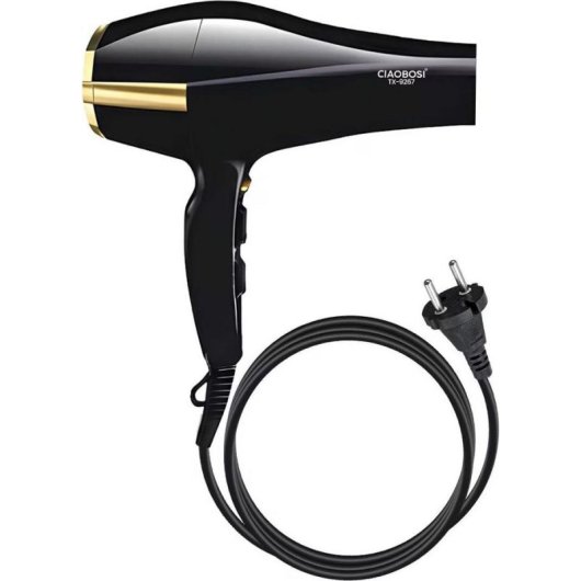 Handföhn Avizar TX-9267 1500W 2 Temperaturstufen 1 Geschwindigkeit Gold Schwarz