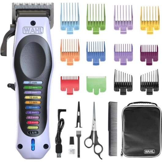 Tondeuse à cheveux Wahl 3028048 sans fil/câble 10 longueurs moteur puissant