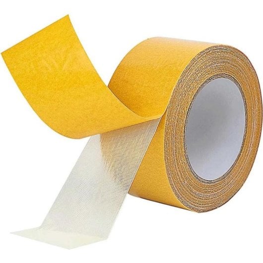 Ruban adhésif Avizar TX-02062 extra fort 20 m x 50 mm jaune