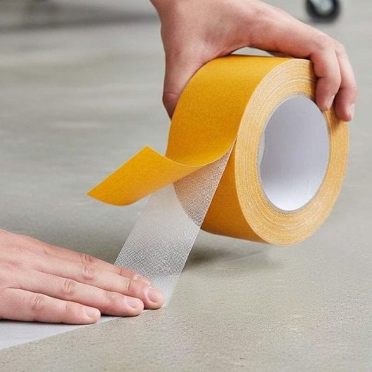 Ruban adhésif Avizar TX-02062 extra fort 20 m x 50 mm jaune