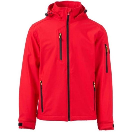 Softshelljacke Payper S01056-P229-03000 4XL Herren Rot Wasserdicht Atmungsaktiv