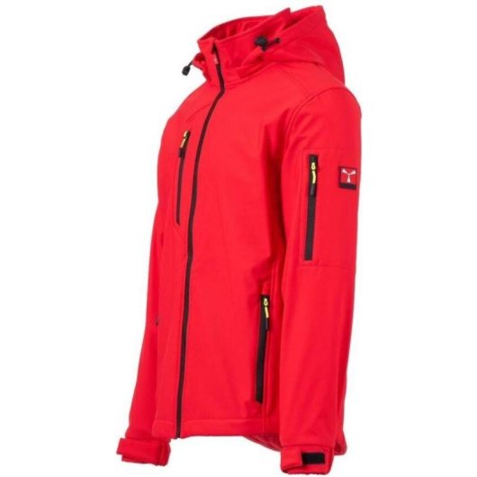 Softshelljacke Payper S01056-P229-03000 4XL Herren Rot Wasserdicht Atmungsaktiv