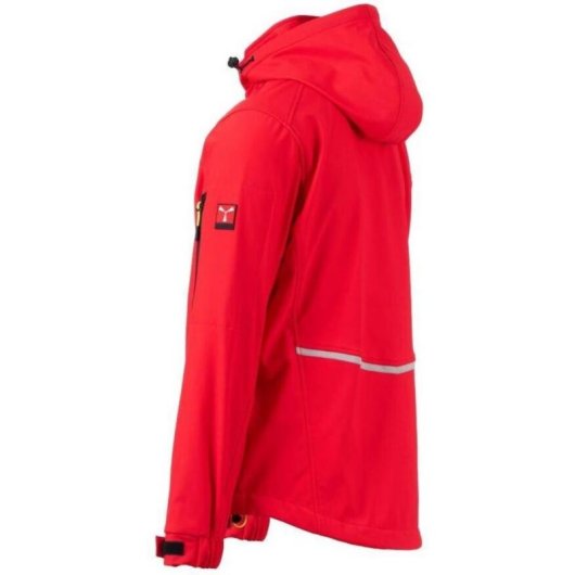 Softshelljacke Payper S01056-P229-03000 4XL Herren Rot Wasserdicht Atmungsaktiv
