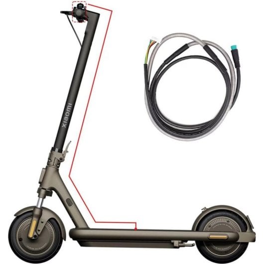 Displaykabel Xiaomi 4 Pro Max Edelstahl verstärkt 1,35 m