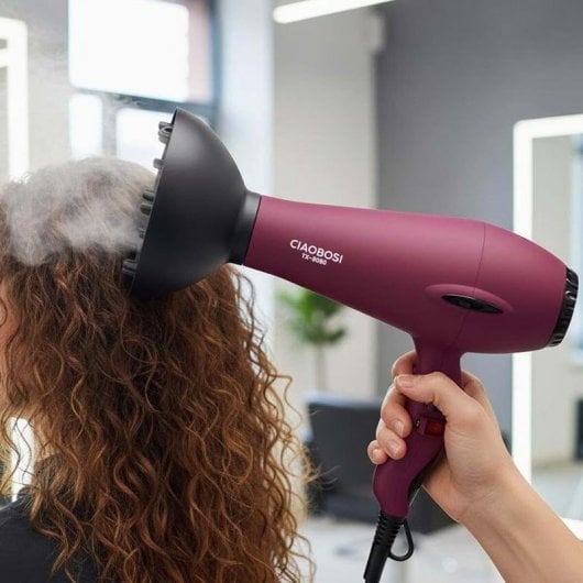 Professioneller Föhn Avizar TX-8080 4800W 2 Temperaturstufen Violett