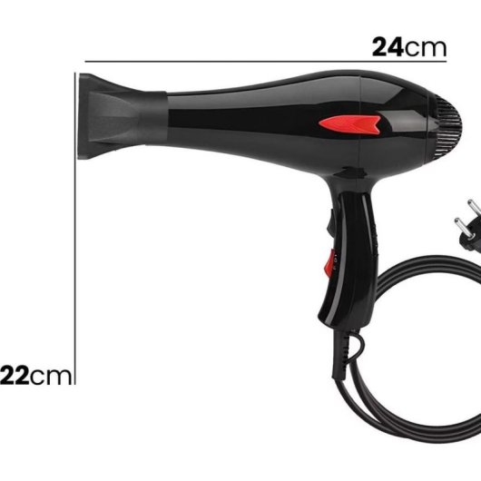 Kompakter Föhn Avizar TX-9069 950W 3 Temperaturstufen 2 Geschwindigkeiten Schwarz