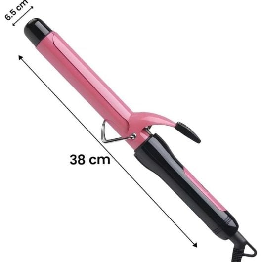 Lockenstab Avizar TX-39850 Keramik Turmalin 35 mm Schnellaufheizung Rosa