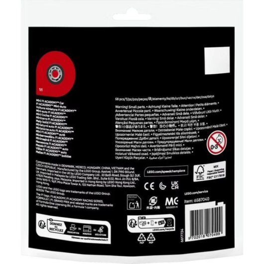 LEGO Speed Champions Set Confidenziale 30734 58 pezzi