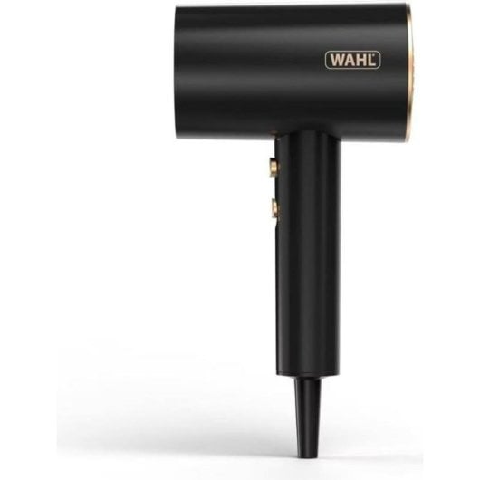 Ionen Föhn Wahl Ionic Flow 2100W 2 Temperaturstufen 2 Geschwindigkeiten Diffusor Schwarz Gold