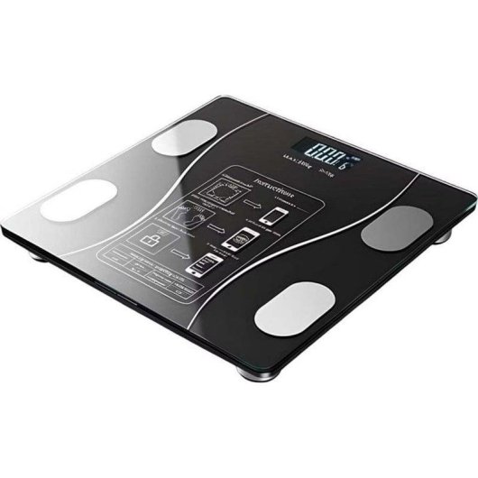 Balance Impédancemètre Avizar TX-03034 Jusqu'à 180 kg Analyse Graisse Contrôle App