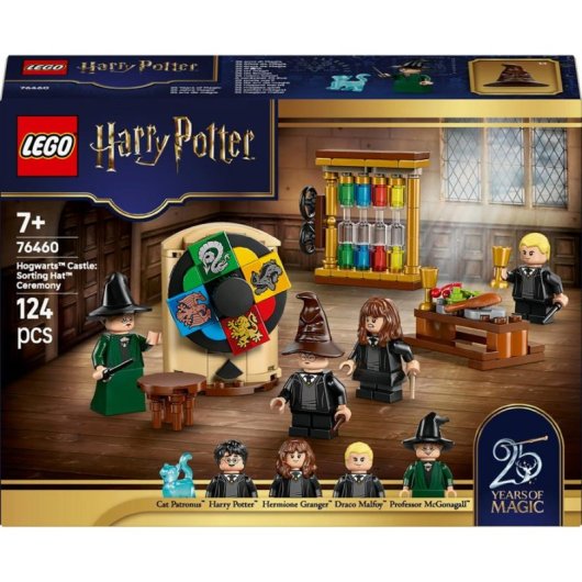 LEGO Harry Potter Selección en Hogwarts 76460 124 piezas