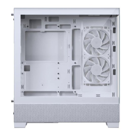 Caja Phanteks XT View Matrix Blanca con paneles de vidrio templado y pantalla LED integrada