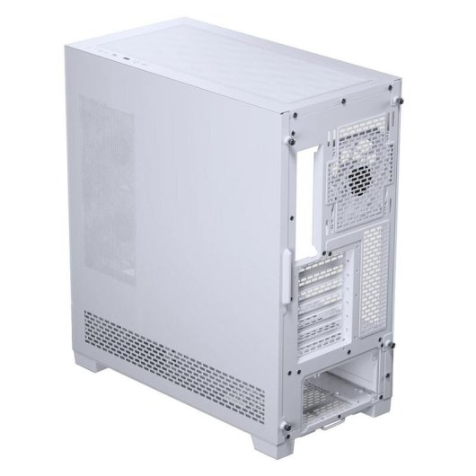 Caja Phanteks XT View Matrix Blanca con paneles de vidrio templado y pantalla LED integrada