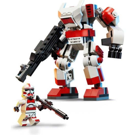 LEGO Star Wars Mech de Soldado Clon Shocktrooper 75448 151 pièces