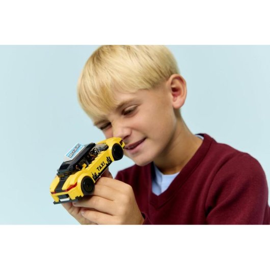 LEGO City Taxi Amarillo 60487 122 piezas