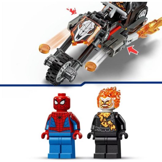 LEGO Marvel Spider-Man vs Ghost Rider 76335 72 piezas