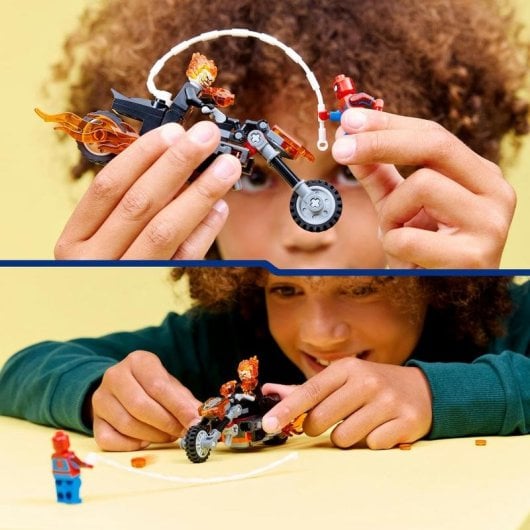 LEGO Marvel Spider-Man vs Ghost Rider 76335 72 piezas