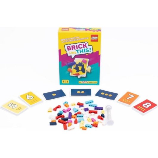 Brettspiel LEGO Brick Like This! 112 Karten Multiplayer 2-8 Spieler