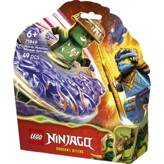 LEGO NINJAGO Nya vs. Monstruo Elemental Spinner 71849 49 piezas