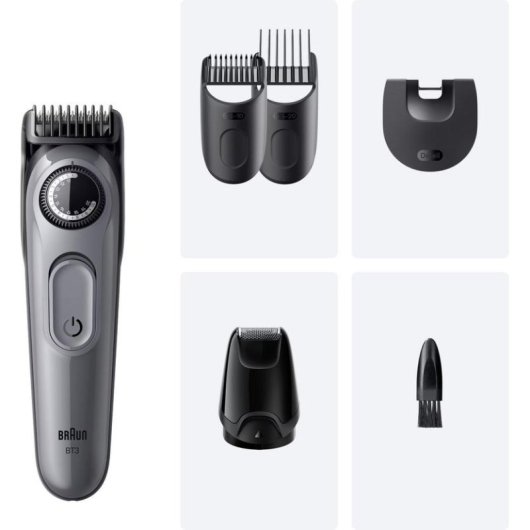 Regolabarba Braun BeardTrimmer 3 80789789 20 lunghezze batteria 50 min