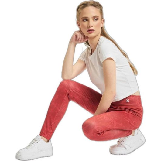 Legging Just Rhyse JLLP313-00199 rouge femme Slim Fit taille S