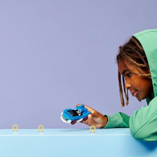 LEGO Sonic Sonics Sportwagen Speed Star Lightning 77117 126 piezas