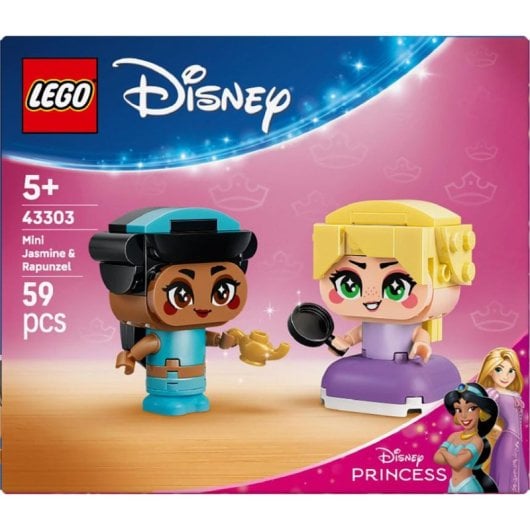 LEGO Disney Princess Mini Princesas Jasmin y Rapunzel 43303 59 piezas