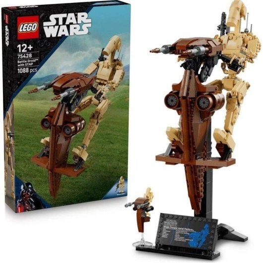 LEGO Star Wars Droide de Combate avec STAP 75428 1088 pièces