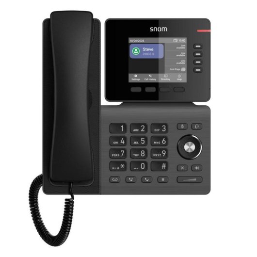 Telefono IP Snom D810W Nero IPS Wi-Fi Gigabit Ethernet 3,36