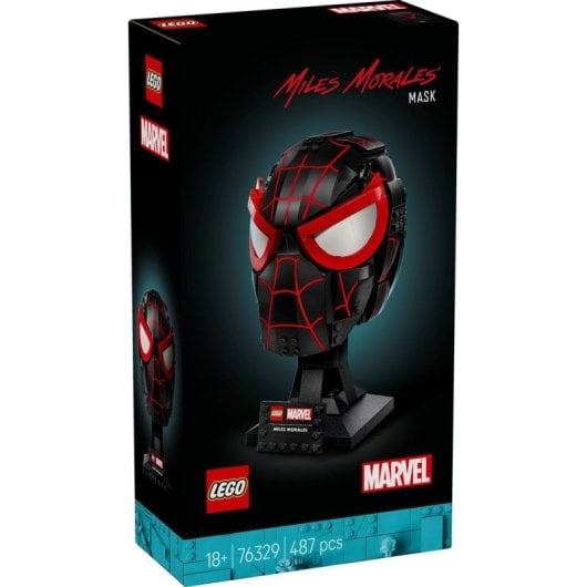 LEGO Marvel Miles Morales Máscara 76329 487 piezas