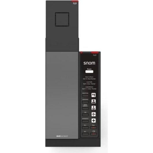Téléphone IP Snom HD341 sans fil Gigabit Ethernet antibactérien noir