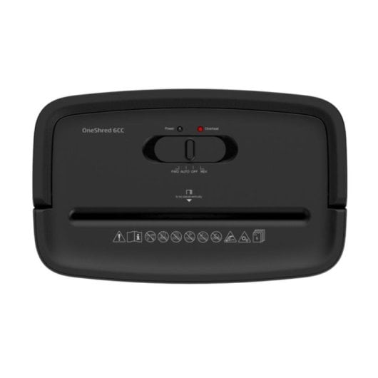 Trituratore di carta HP One Shred 6CC taglio a particelle P-4 14L 6 fogli
