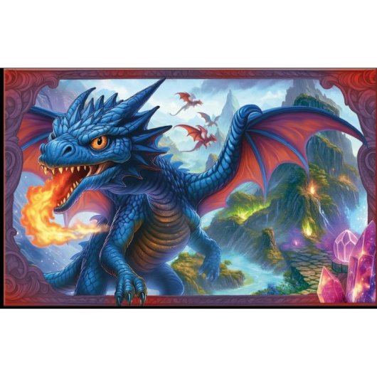 Protecteur de bureau HERMA 20144 multicolore carton base antidérapante 550 x 350 mm