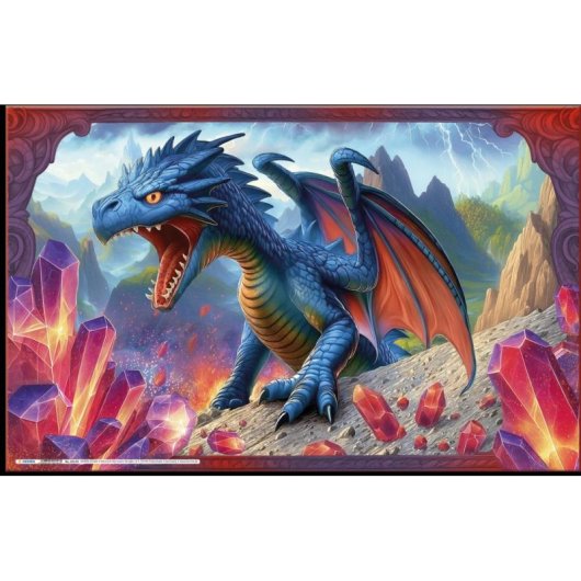 Protecteur de bureau HERMA 20144 multicolore carton base antidérapante 550 x 350 mm