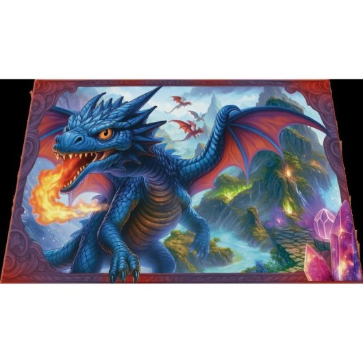 Protecteur de bureau HERMA 20144 multicolore carton base antidérapante 550 x 350 mm