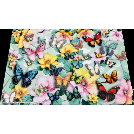 Protecteur de bureau HERMA 20194 multicolore carton base antidérapante 550x350 mm