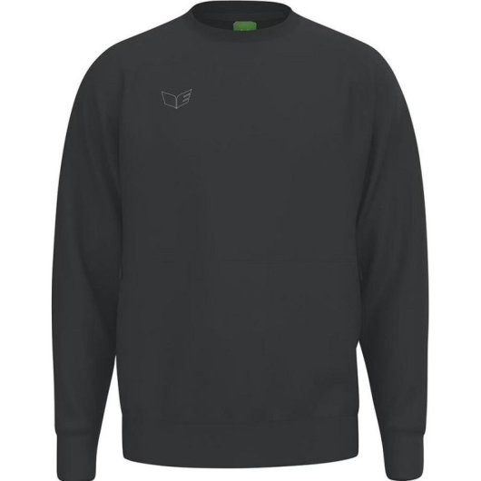 Camiseta deportiva Erima 2072610 XL negra transpirable unisex manga larga