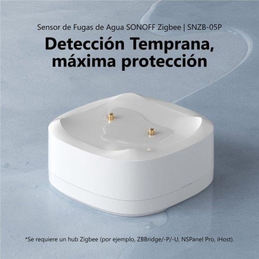 Detector de vazamento de água Sonoff SNZB-05P Zigbee 3.0 Sem fio IP67 Notificação App