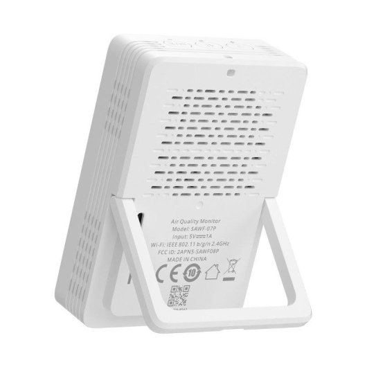 Détecteur qualité air Sonoff Airguard PM2.5 PM10 Température Humidité Wi-Fi Matter USB-C Blanc