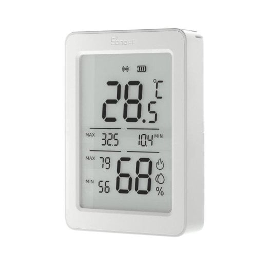 Sensor de Temperatura e Humidade Sonoff Airguard TH Zigbee Ecrã LCD 3.6''